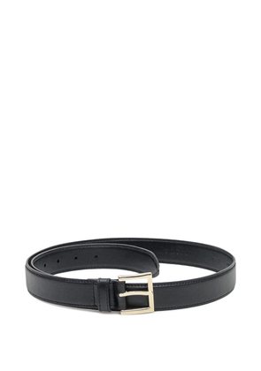 Orciani leather buckle belt - Black