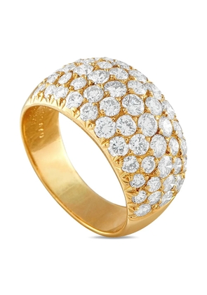 Van Cleef & Arpels Pre-Owned 18K yellow gold diamond ring