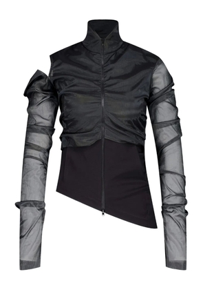 Natasha Zinko front-zip jacket - Black