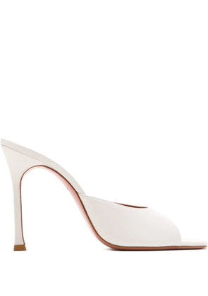 Amina Muaddi Alexa sandals - White