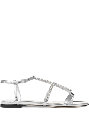 Jimmy Choo Gwyn flat sandals - Silver