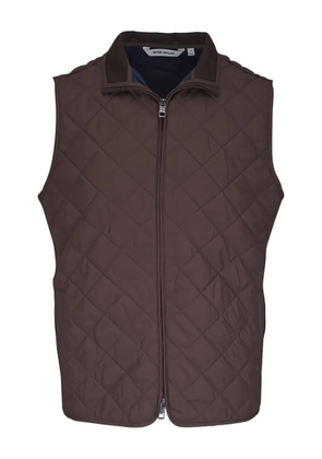 Peter Millar Essex quilted gilet - Brown