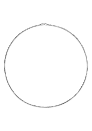 David Yurman sterling silver Wheat chain necklace (2.5mm)