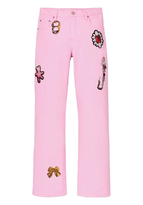 Marc Jacobs The Runway Charm Straight jeans - Pink