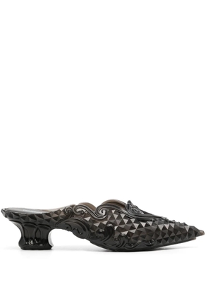 Y/Project x Melissa 40mm Court mules - Black