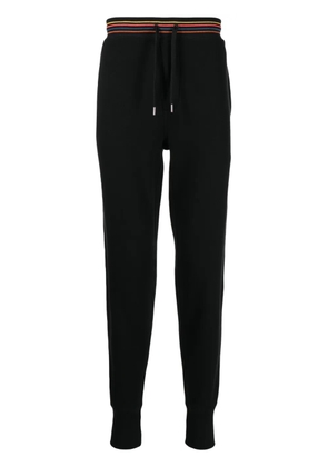 Paul Smith stripe-trim track pants - Black