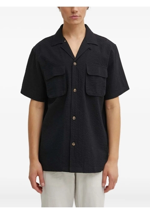 Les Deux pocket textured shirt - Black