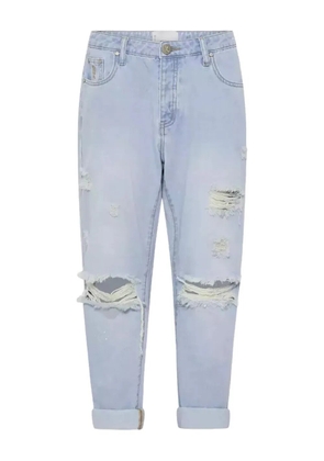 One Teaspoon distressed five-pocket jeans - Blue