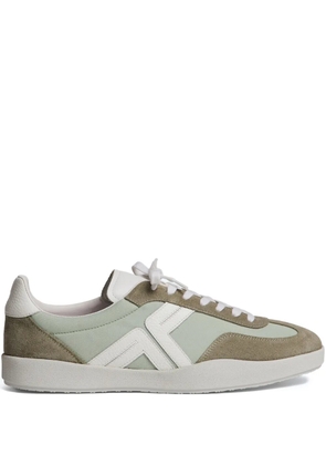 FURSAC leather lace-up sneakers - Green
