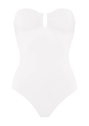ERES Cassiopée bustier swimsuit - White