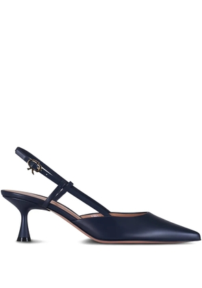 Gianvito Rossi Ascent pointed sling sandals - Blue