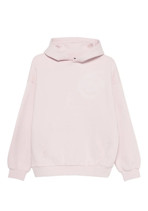 WRSTBHVR tonal-stitching hoodie - Pink