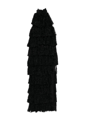 Karl Lagerfeld Studio ruffled dress - Black