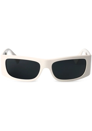 Versace Eyewear rectangle-frame sunglasses - White