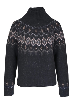 Vince Donegal Fair Isle patterned sweater - Grey