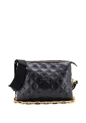 Louis Vuitton Pre-Owned Coussin Bag Monogram Embossed Lambskin PM crossbody bag - Black