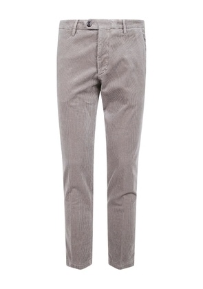 michael coal button corduroy trousers - Grey