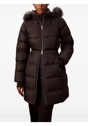 Calvin Klein zipped-up coat - Black