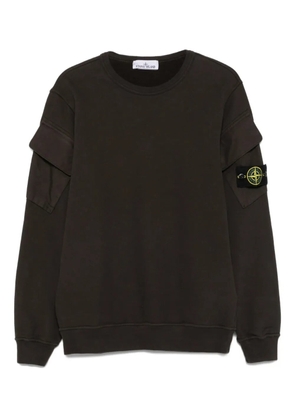 Stone Island pocket-detailed crew-neck sweatshirt - Grey