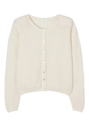 American Vintage Vitow crew-neck cardigan - Neutrals