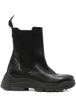 Marc O'Polo leather Chelsea boots - Black