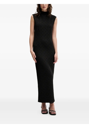 HUGO Naired midi dress - Black