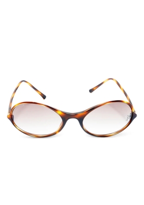 CHANEL Pre-Owned 2000s CC Mark sunglasses - Brown