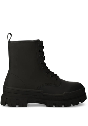 GUESS USA logo-print boots - Black