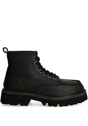 Blauer leather ankle boots - Black