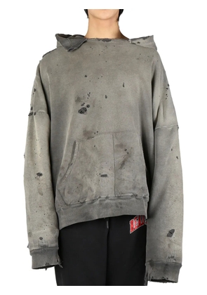 Readymade distressed hoodie - Grey