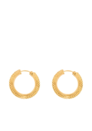 CHRONOS sterling silver Tsvara hoop earrings - Gold