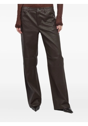 Sprwmn Americano pocket-detail trousers - Brown