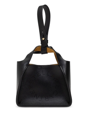 Stella McCartney logo-perforated airpods case - Black