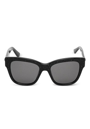 Kurt Geiger London rectangle-frame sunglasses - Black