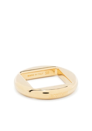 Jacquemus La Bague Rond ring - Gold