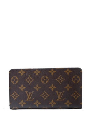 Louis Vuitton Pre-Owned 2002 Monogram canvas zip wallet - Brown