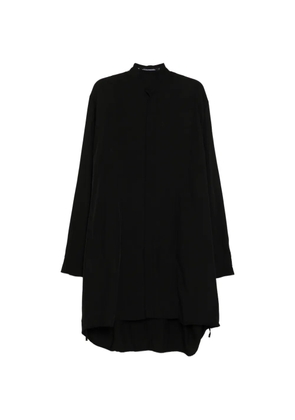 Julius band collar shirt - Black