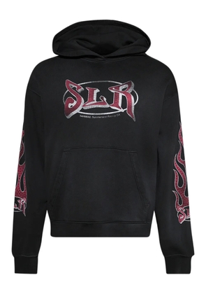 Nahmias graphic-print hoodie - Black