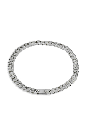 Parts of Four P4 Cuban Chain necklace - Silver