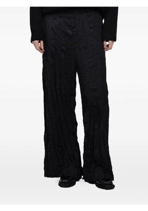 Masnada crinkled trousers - Black