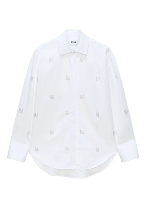 MSGM cotton shirt - White
