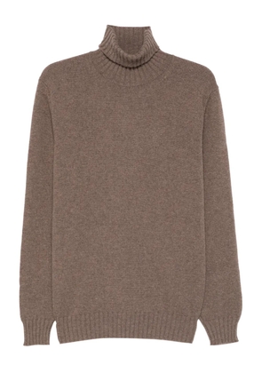 Dell'oglio roll-neck knitwear - Brown
