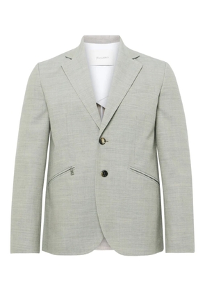 JW Anderson zip-pocket two-button blazer - Grey