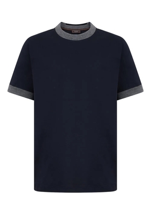 Peserico ribbed T-shirt - Blue
