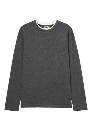 b+ab crew-neck T-shirt - Grey