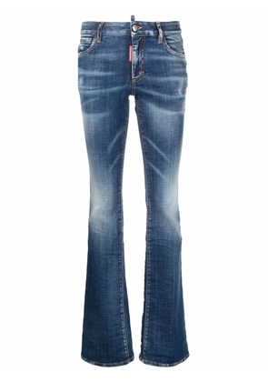DSQUARED2 low-rise flared jeans - Blue
