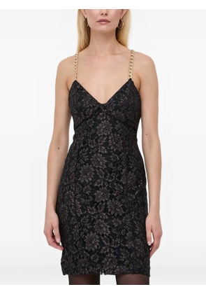 MARCIANO by GUESS chain-strap lace mini dress - Black