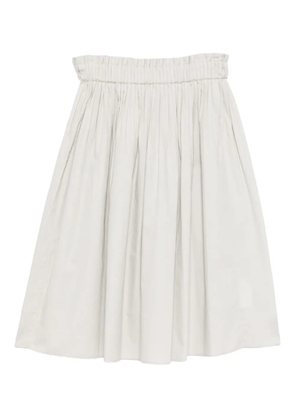 To b. by agnès b. tucked skirt - Neutrals