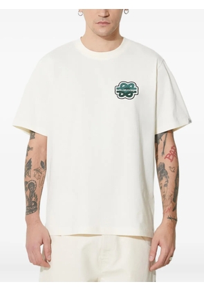 Filling Pieces logo-patch T-shirt - Neutrals