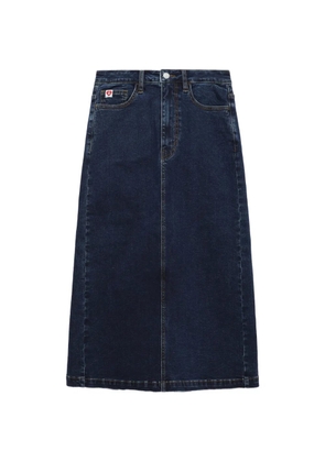 APEE™ by *A BATHING APE® front slit pocket skirt - Blue
